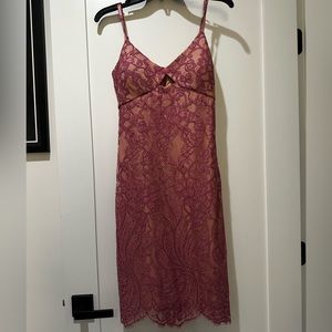 pink & lace design GUESS dress size 8